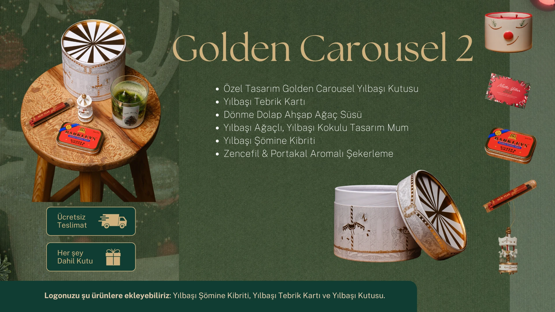Golden Carousel 2 Yılbaşı Paketi