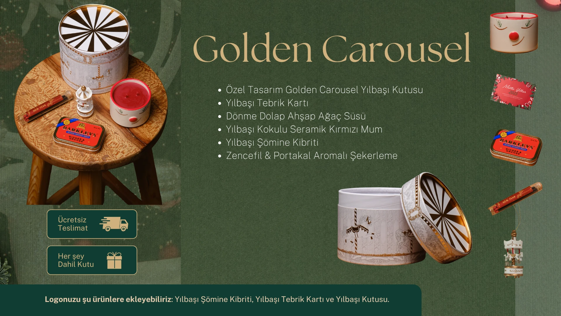 Golden Carousel 1 Yılbaşı Paketi