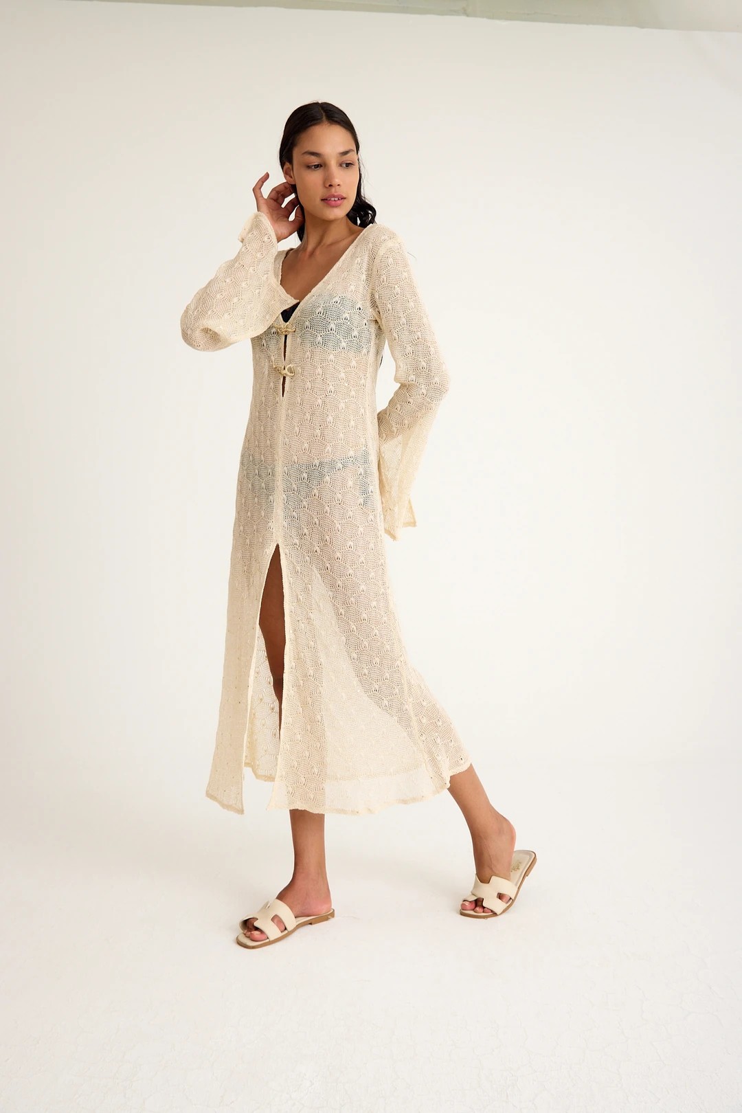 MICHELE DRESS - Cream