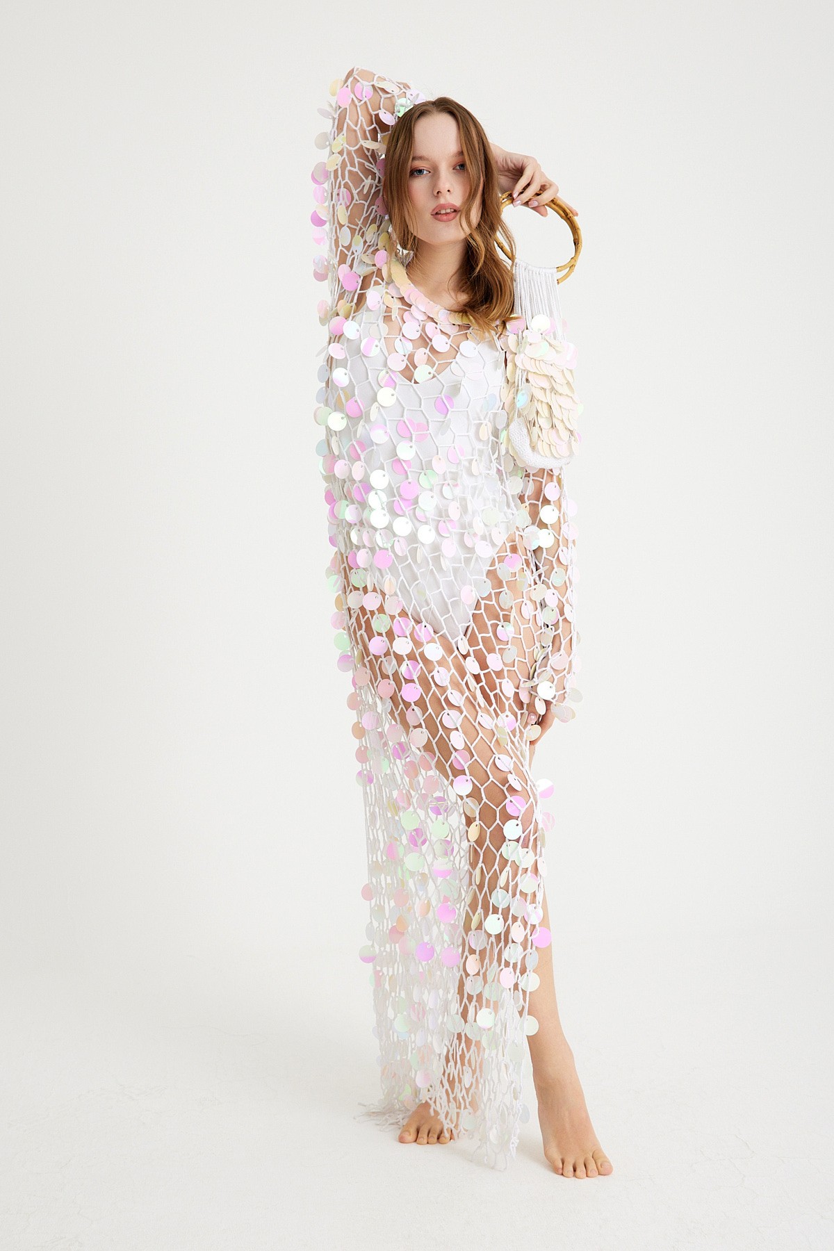 BARBARA PAYETTE DRESS - White