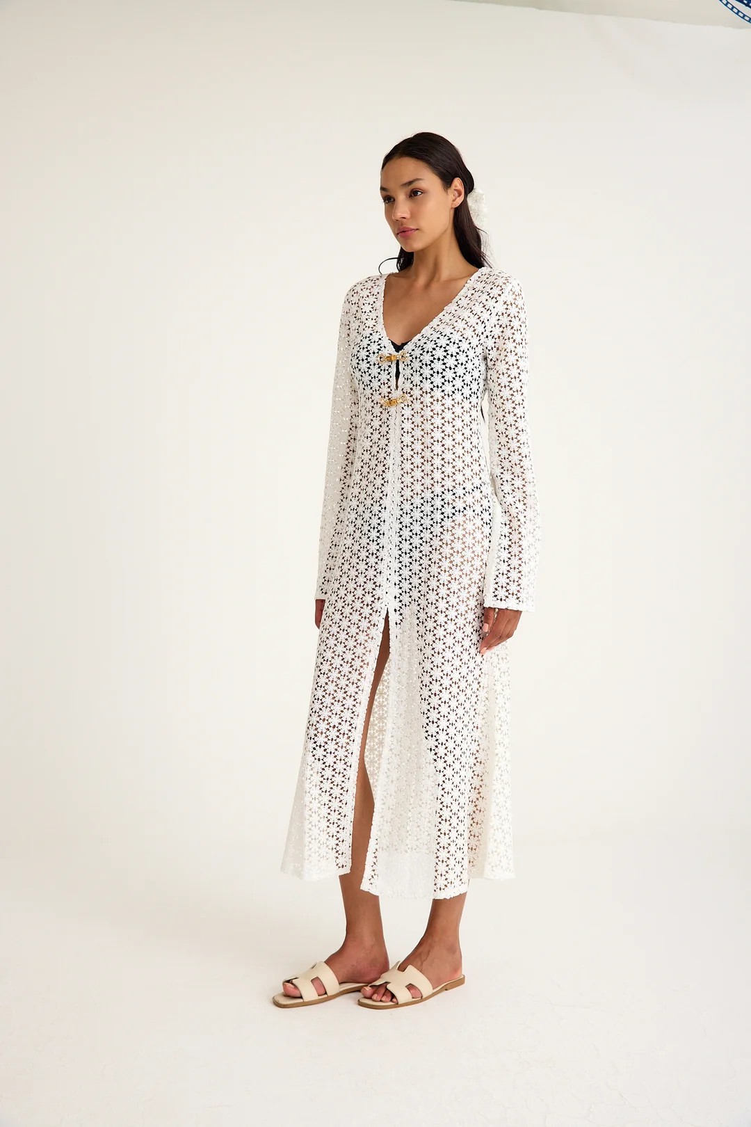 MICHELE DRESS - White