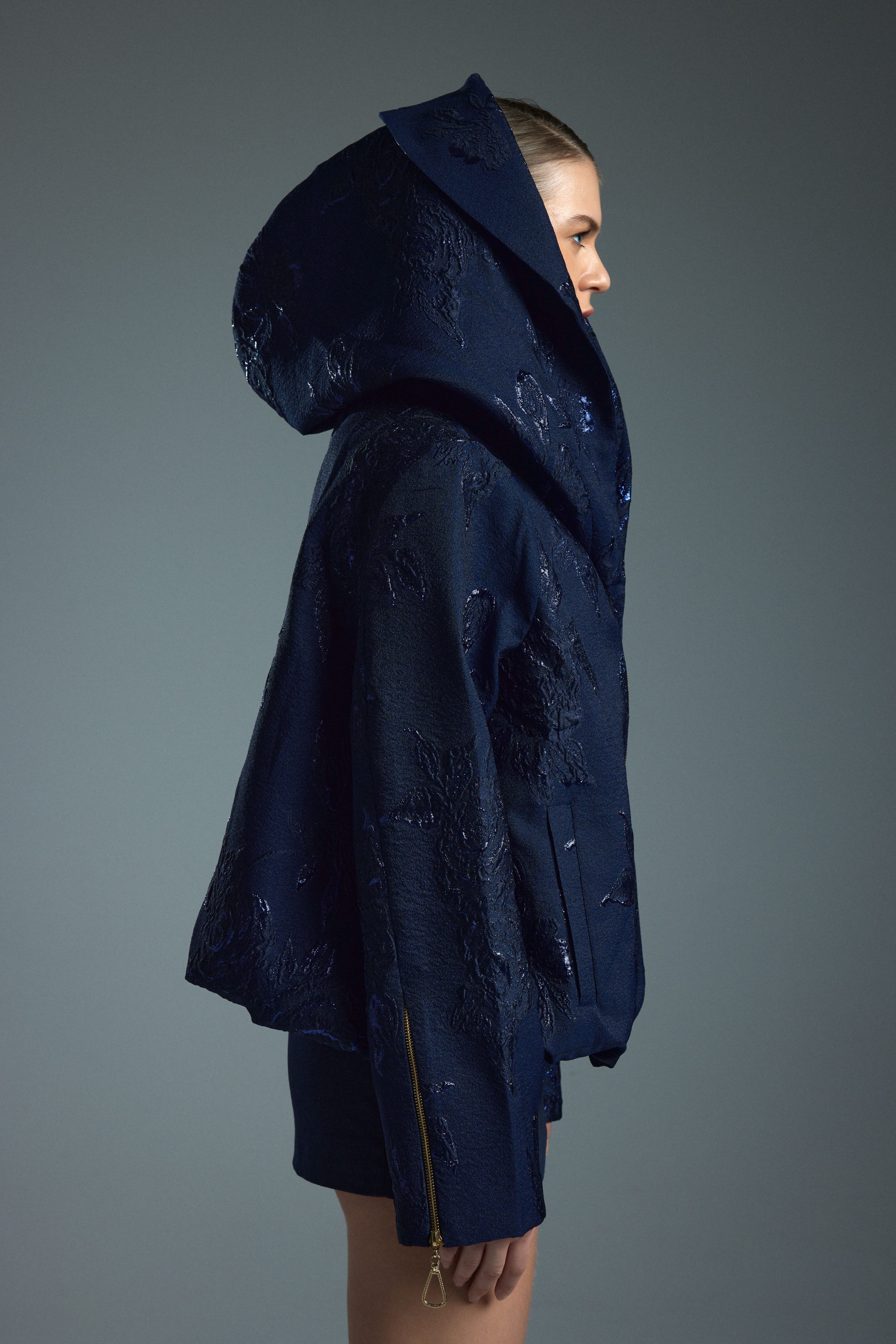 CORA COAT - Navy