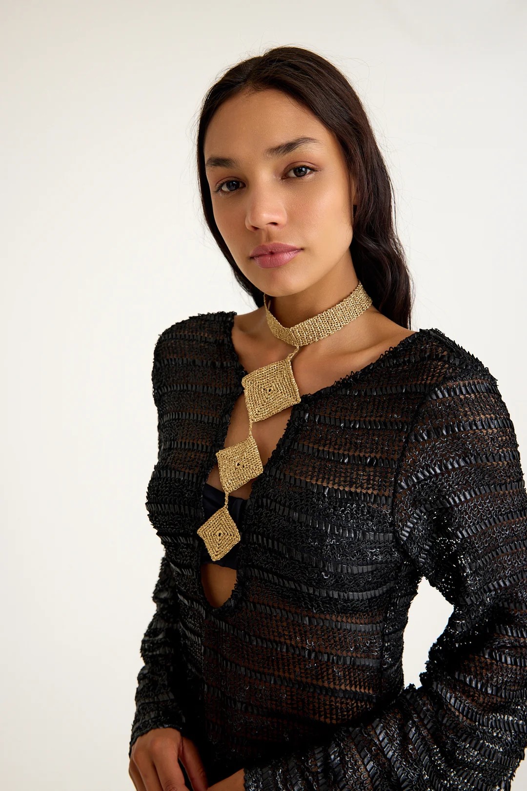 ANASTASIA DRESS - Black