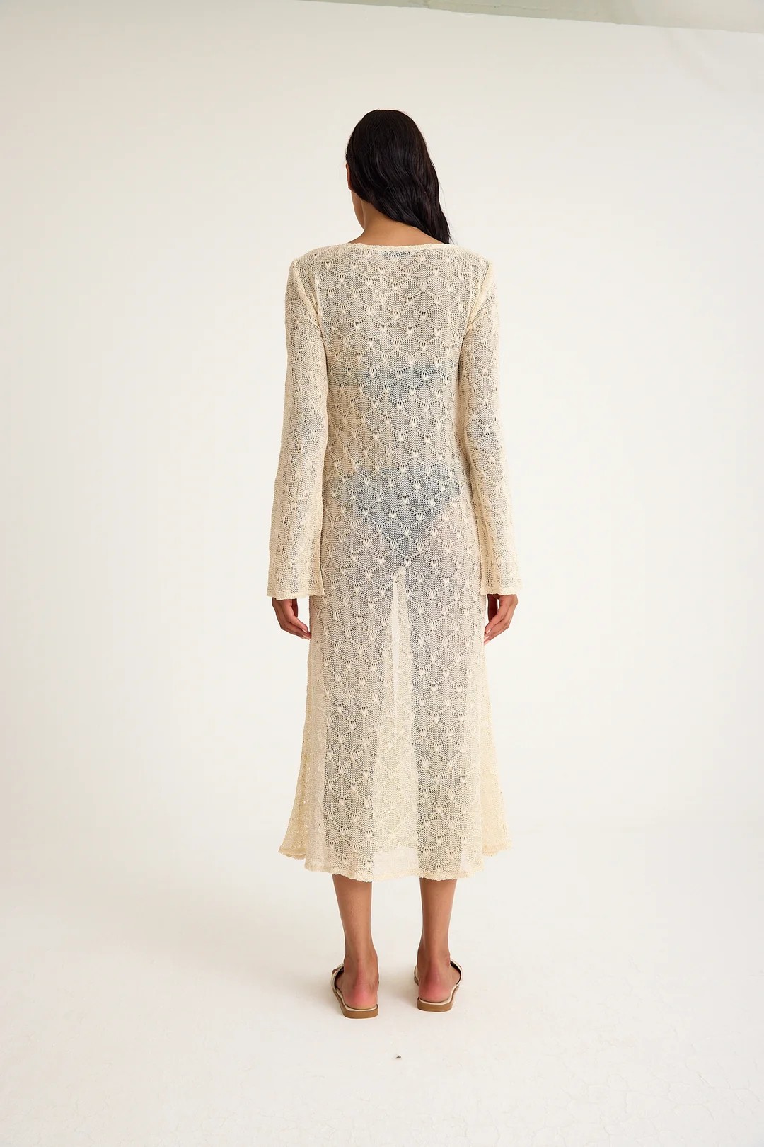 MICHELE DRESS - Cream