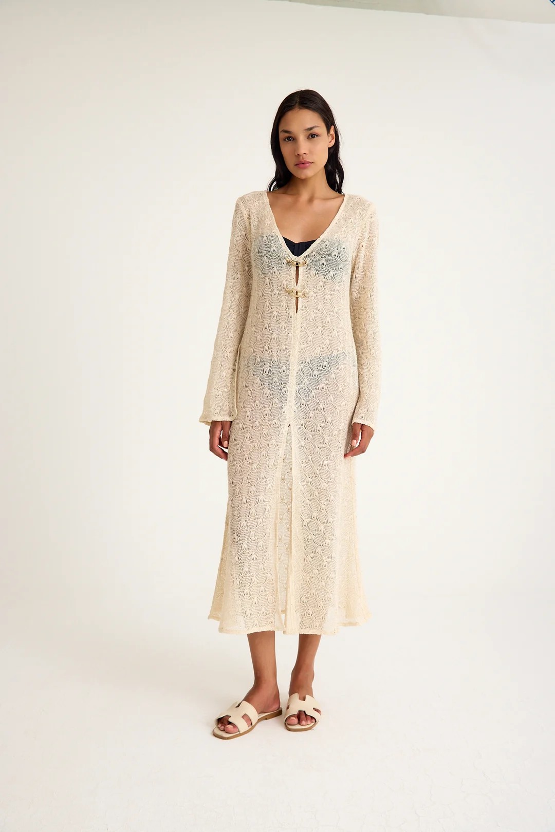 MICHELE DRESS - Cream