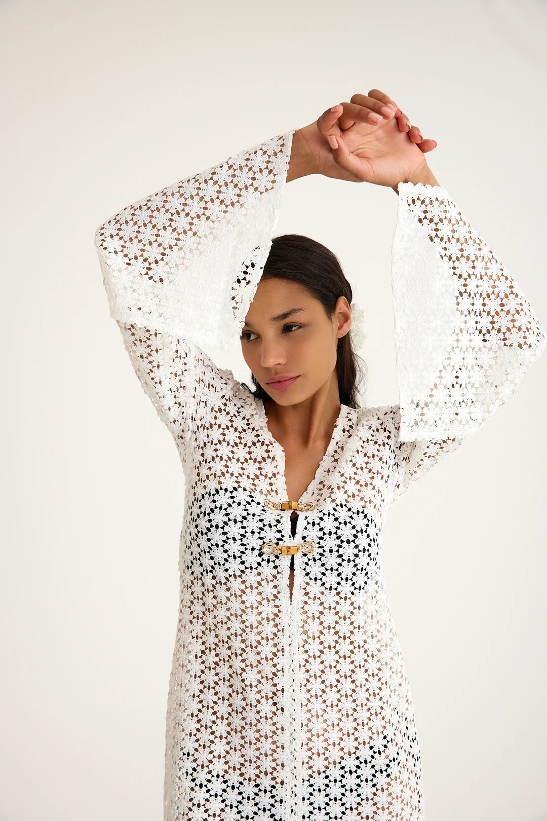 MICHELE DRESS - White