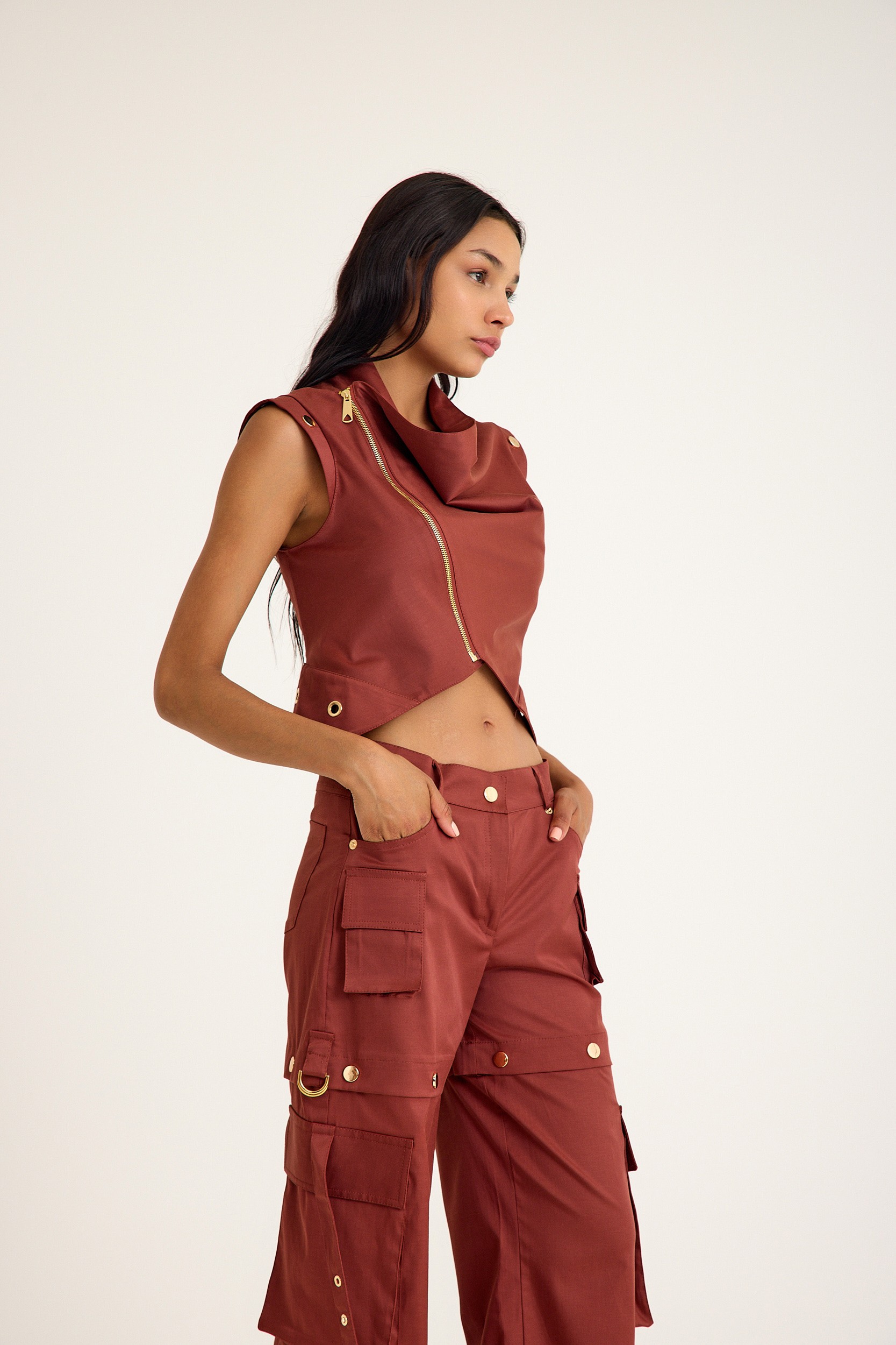 GEMMA SUIT - Brick