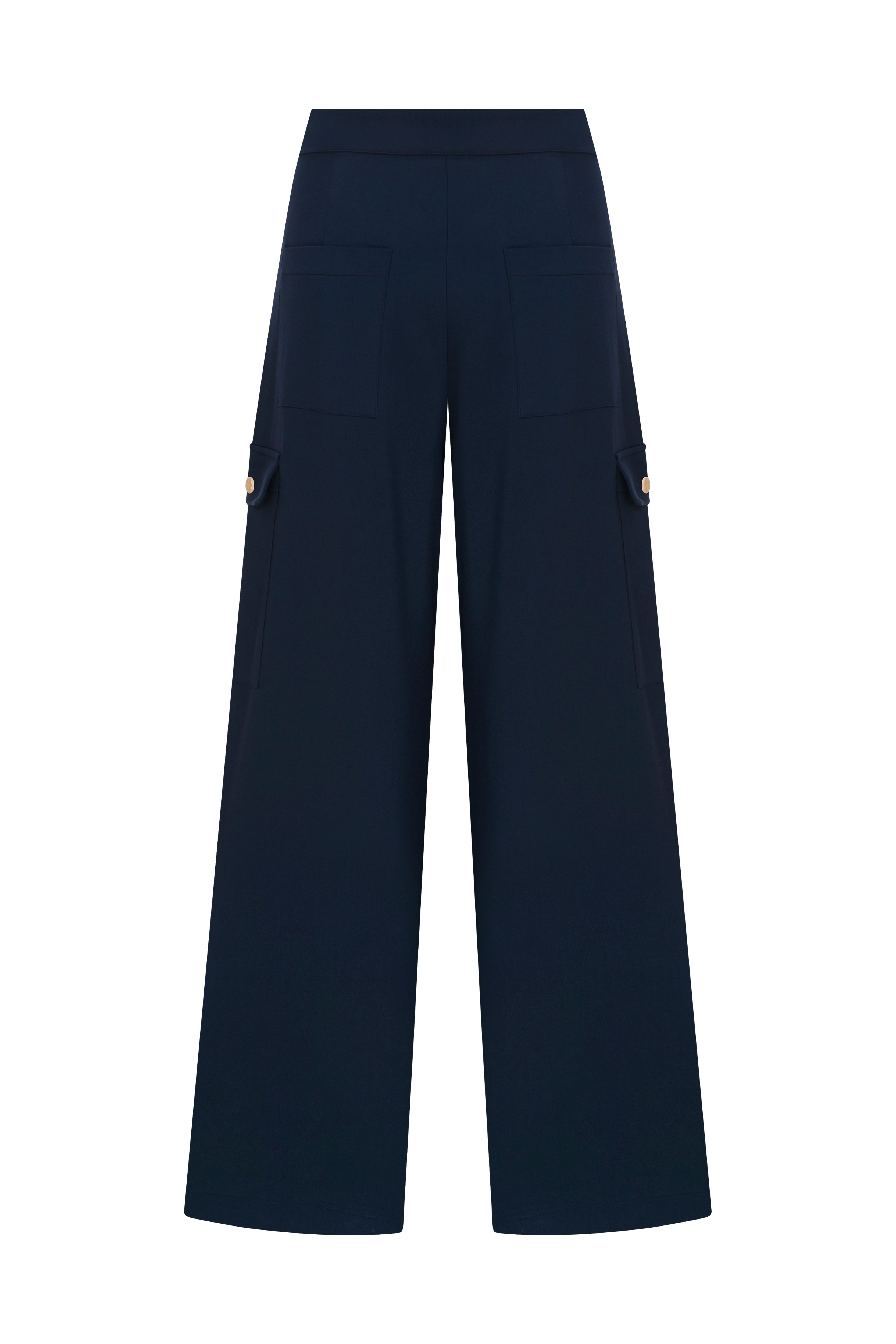 CAMILA TROUSERS - Navy