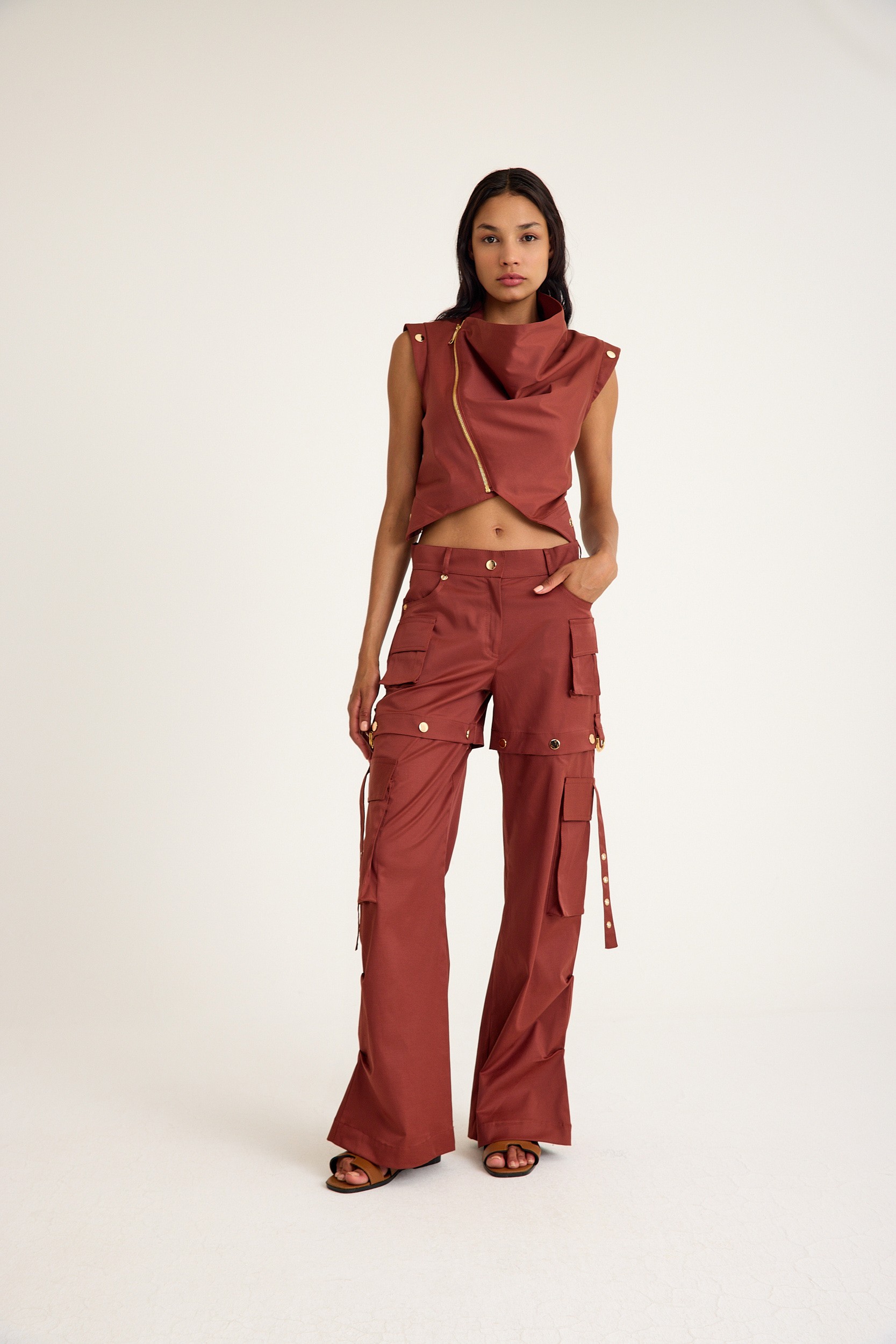 GEMMA SUIT - Brick