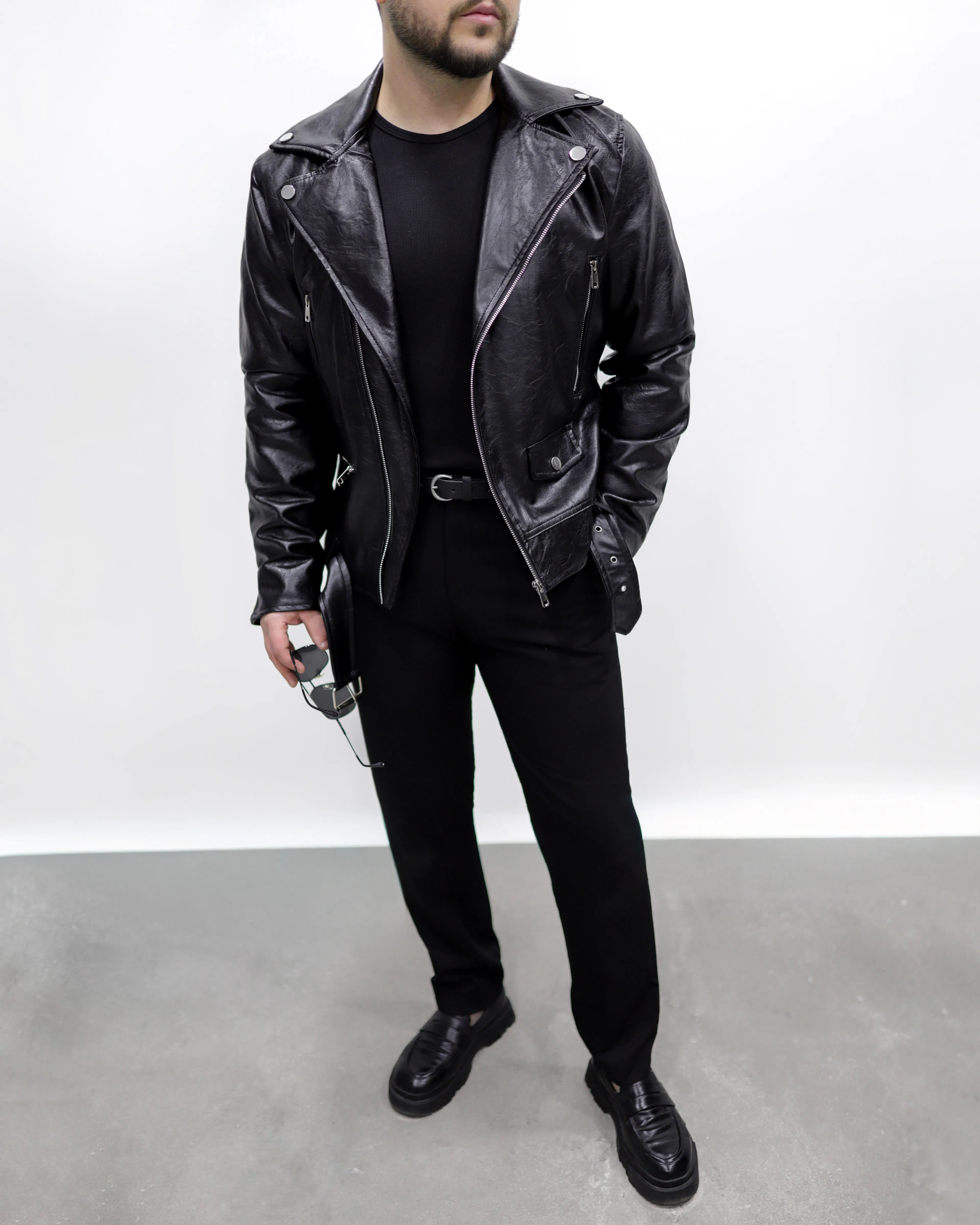 KUZEY VİNTAGE DERİ CEKET