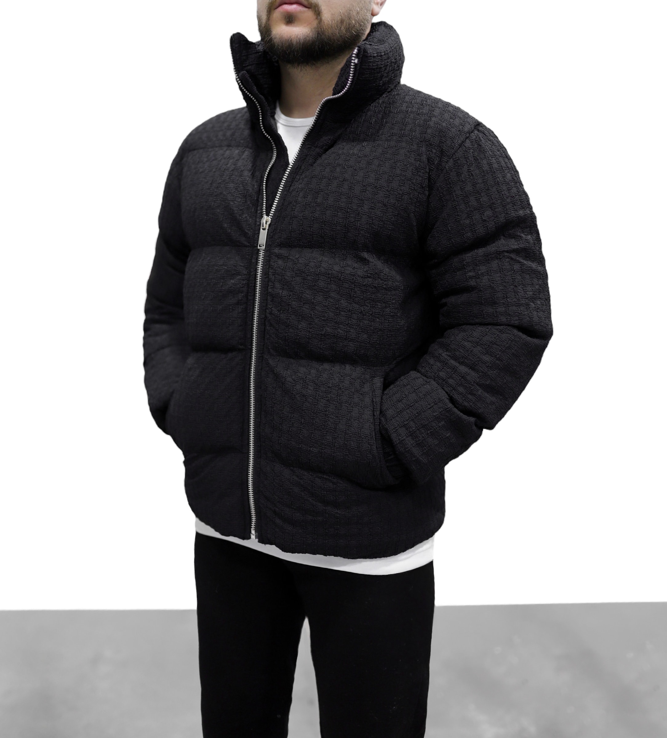 KENDİNDEN DESENLİ ŞİŞME MONT