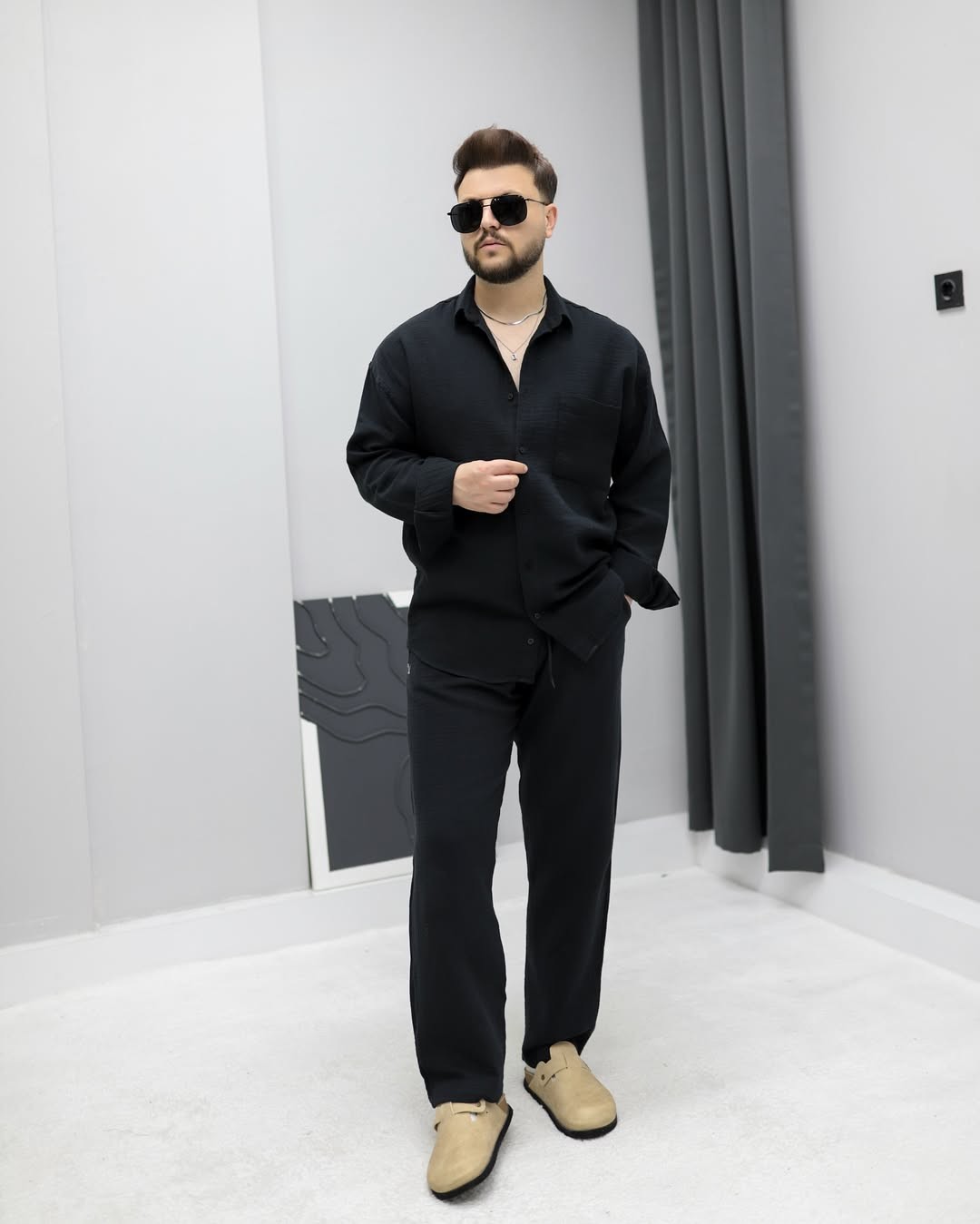 Müslin Oversize Takım