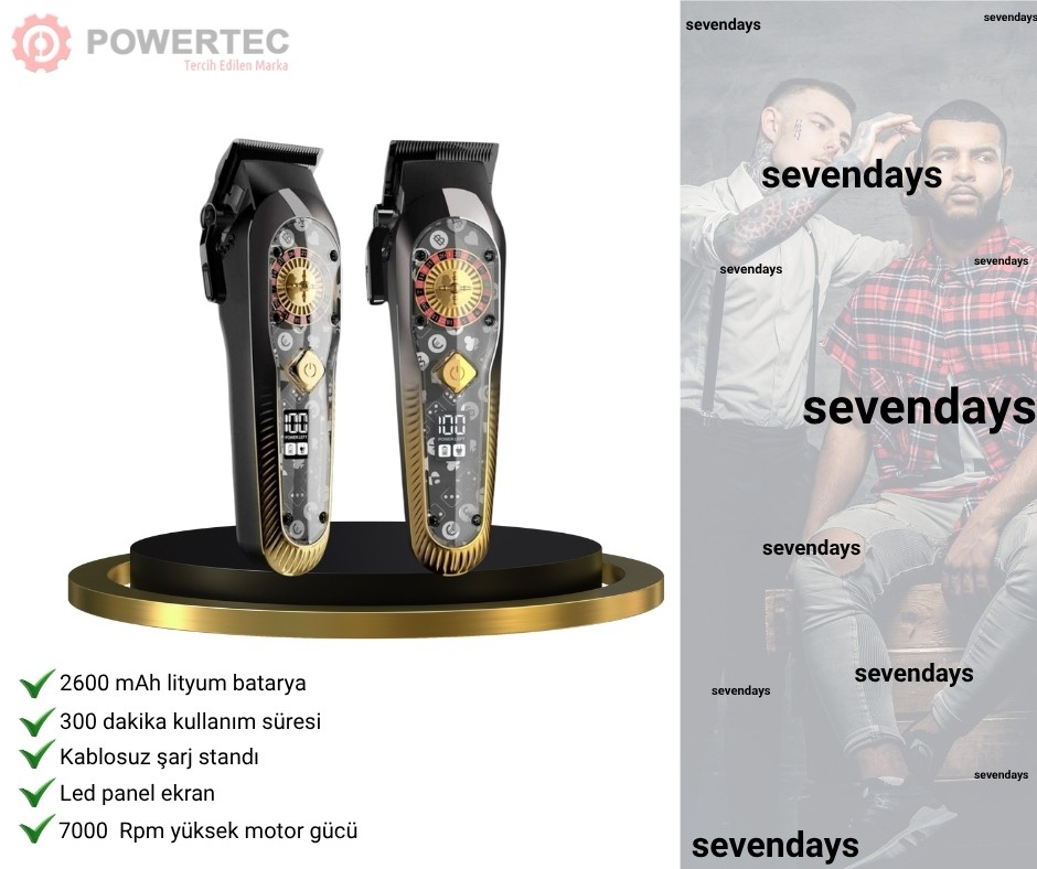 POWERTEC TR5200 PROFESYONEL TRAŞ MAKİNESİ