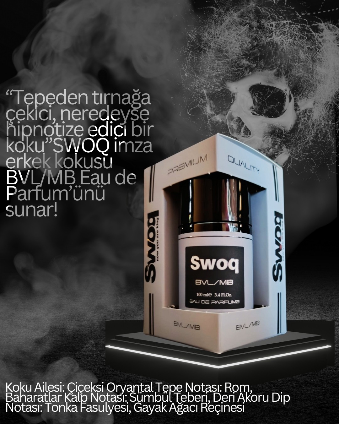 SWOQ PREMIUM BVL/MB EDP ERKEK PARFÜM