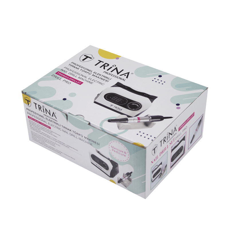 TRİNA PROFESYONEL FREZE TIRNAK TÖRPÜ MAKİNESİ TRNNAILDRILL07