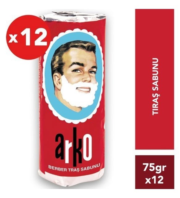 ARKO BERBER TIRAŞ SABUNU 12 ADET