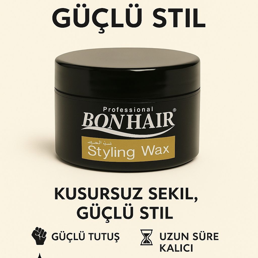 BONHAIR PROFESYONEL STYLİNG WAX