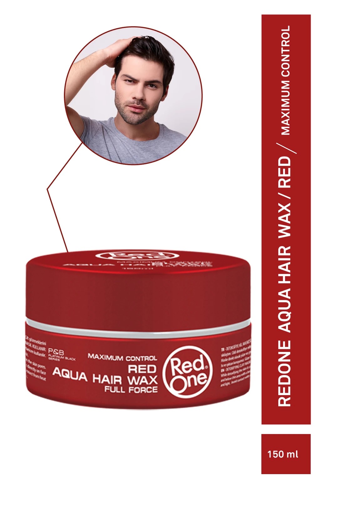Redone Aqua Wax Kırmızı 150 ml