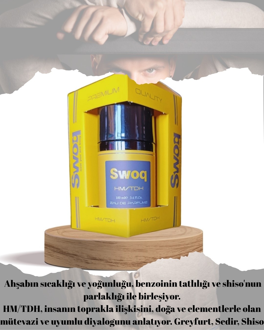 SWOQ PREMIUM HM/TDH EDP ERKEK PARFÜM 100ML