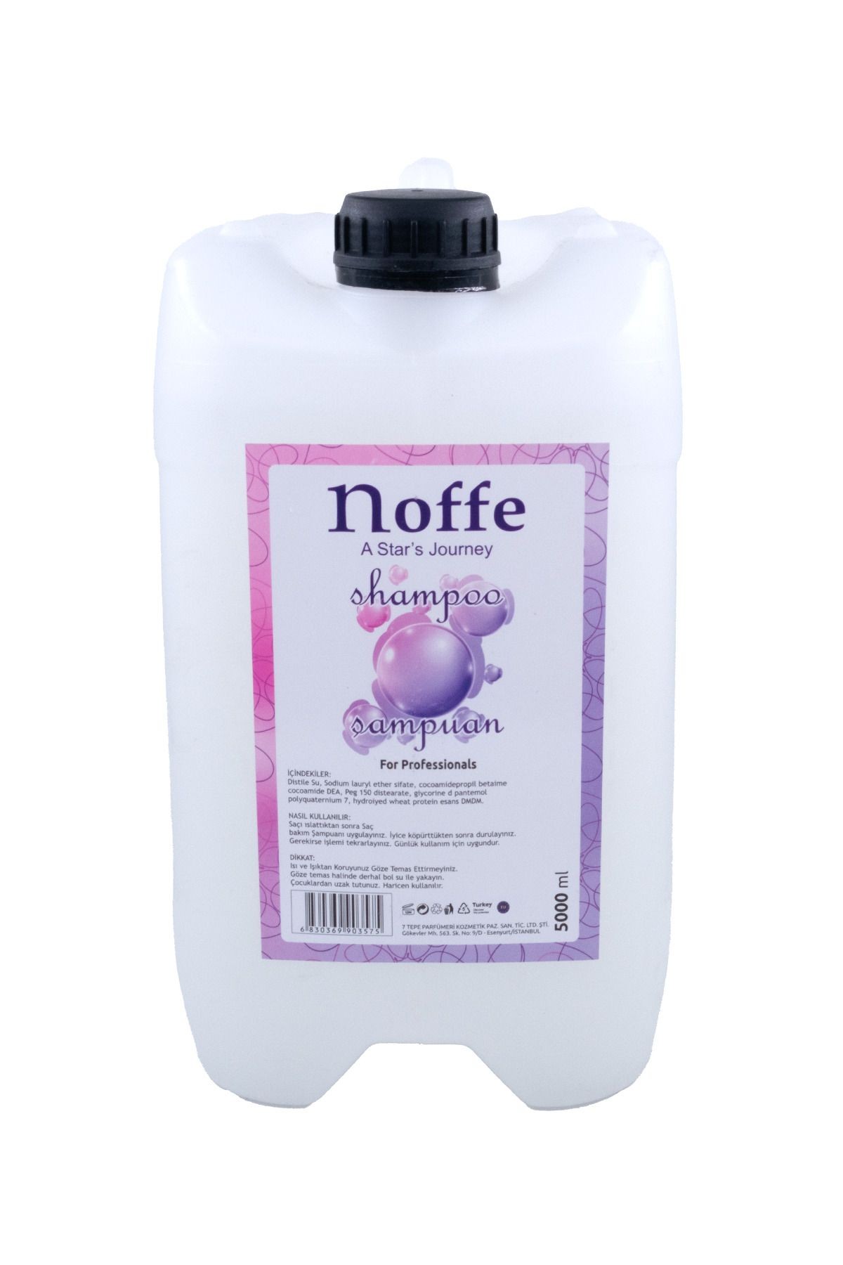 Profesyonel Şampuan 5000ml (5LT)
