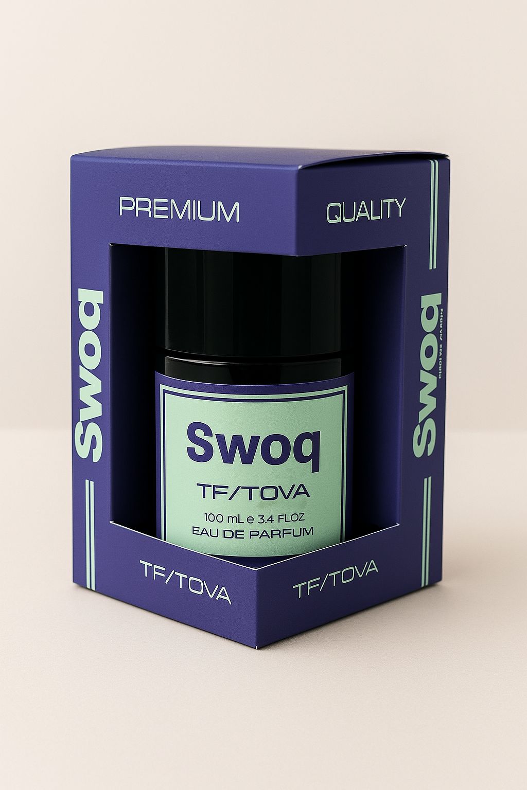 SWOQ PREMIUM TF/TOVA EDP ERKEK PARFÜM 100ML