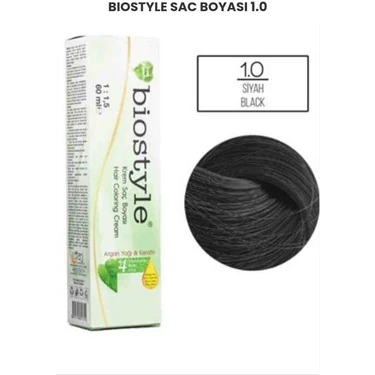 BİOSYTLE BİTKİ ÖZLÜ ARGAN VE KERATİN SAÇ BOYASI 60 ML