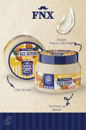 FNX FACE SCRUB KARIŞIK MEYVELİ 500 ML