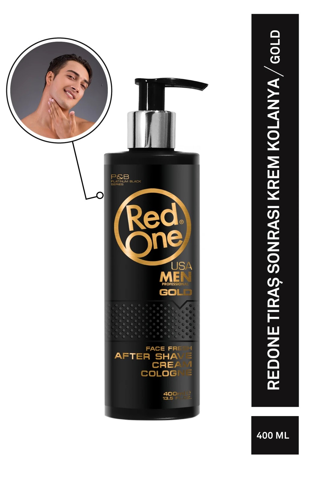 Redone Krem Kolonya Gold 400 ML