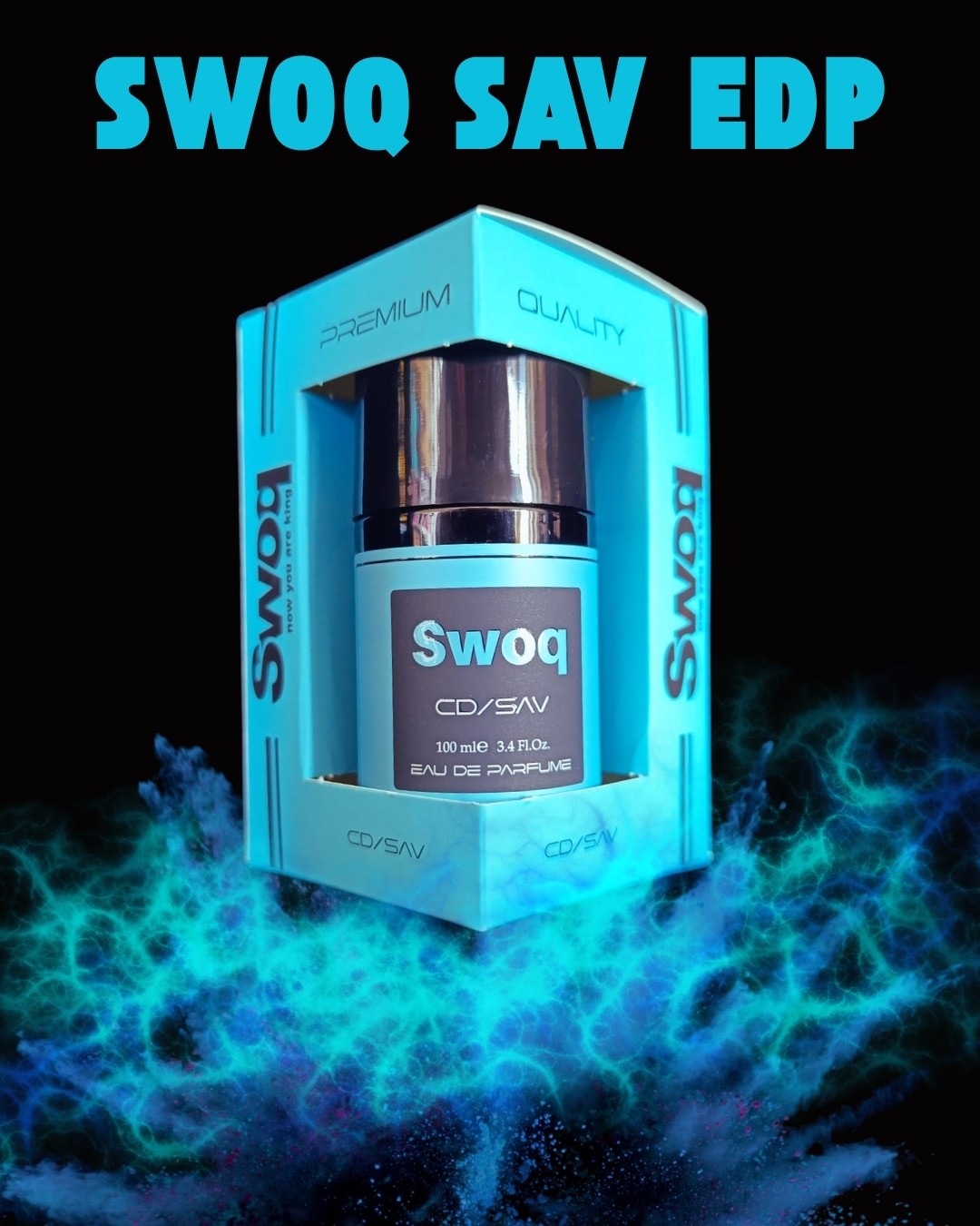 SWOQ PREMIUM CD/SAV EDP ERKEK PARFÜMÜ 100ML