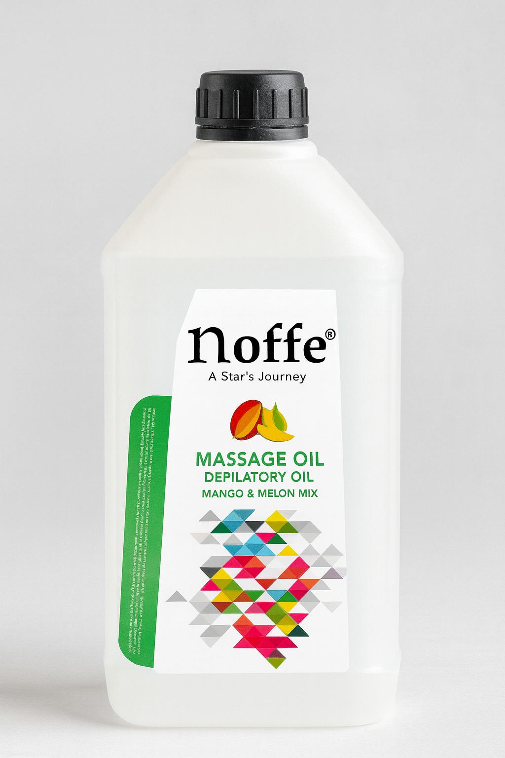 NOFFE MANGO VE KAVUN PROFESYONEL MASAJ VE AĞDA TEMİZLEME YAĞI 5000 ML