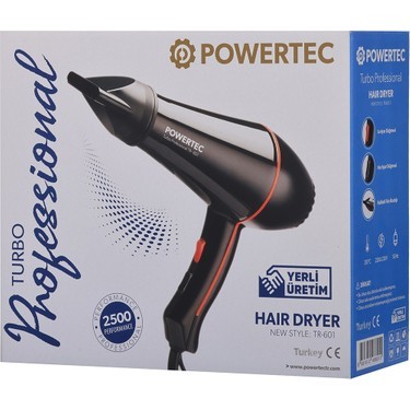 POWERTEC TR-601 PROFESYONEL FÖN MAKİNESİ