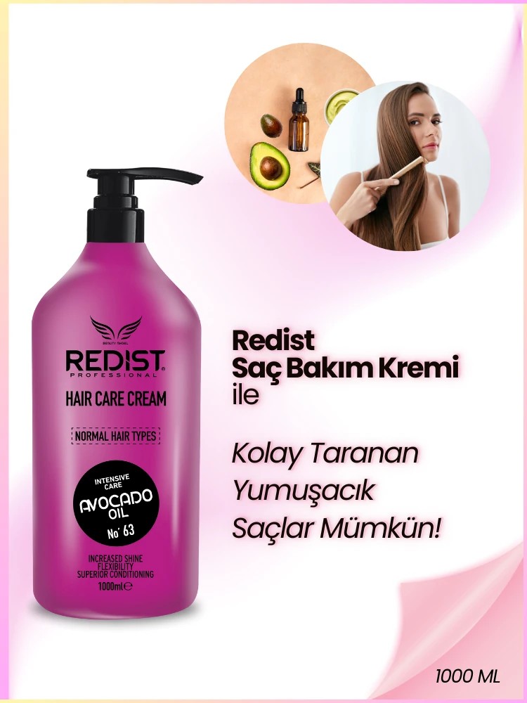 Redist Avakado Yağlı Saç Kremi 1000 Ml