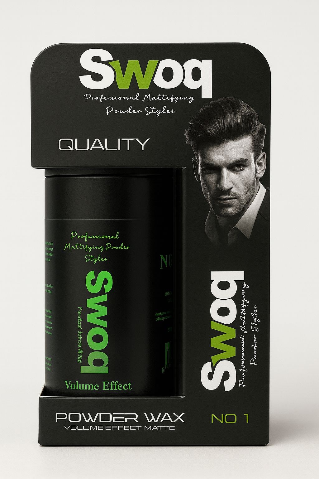 SWOQ PROFESYONEL SAÇ ŞEKİLLENDİRİCİ WAX NO:1 & ERKEK PARFÜM EDP TZ/ENZI KRK