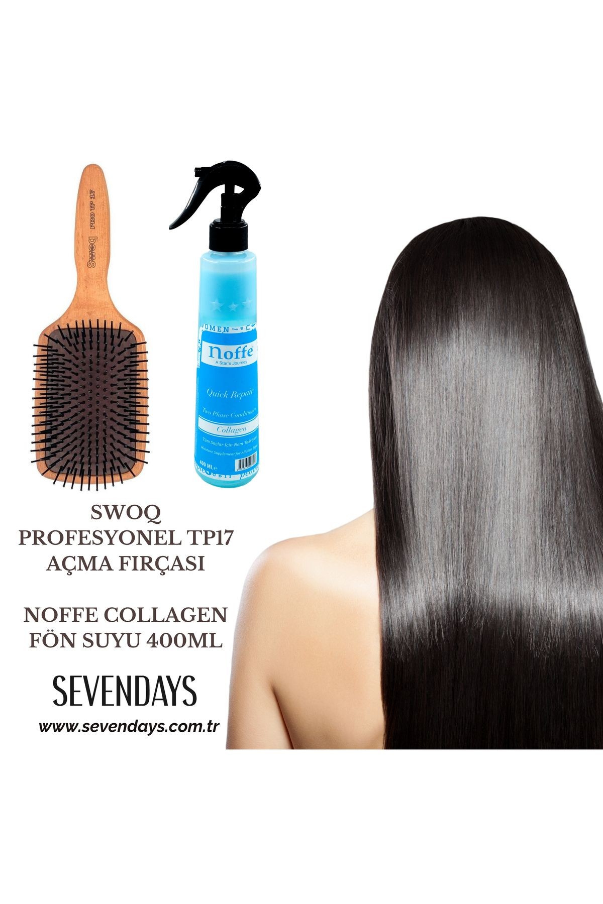 PFORESYONEL AÇMA FIRÇASI TP17 & COLLAGEN FÖN SUYU 400ML