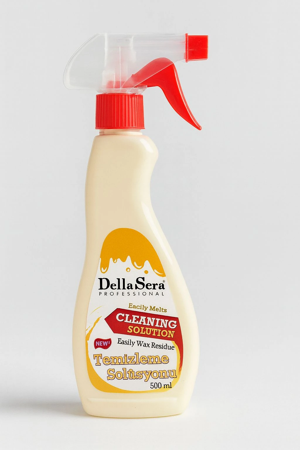 DELLA SERA PROFESYONEL AĞDA ISITMA CİHAZLARI TEMİZLEME SOLÜSYONU 500 ML