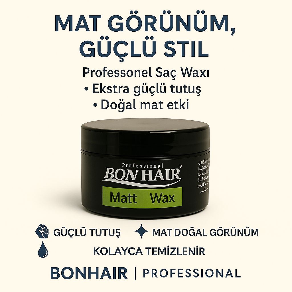 BONHAIR PROFESYONEL MATT WAX
