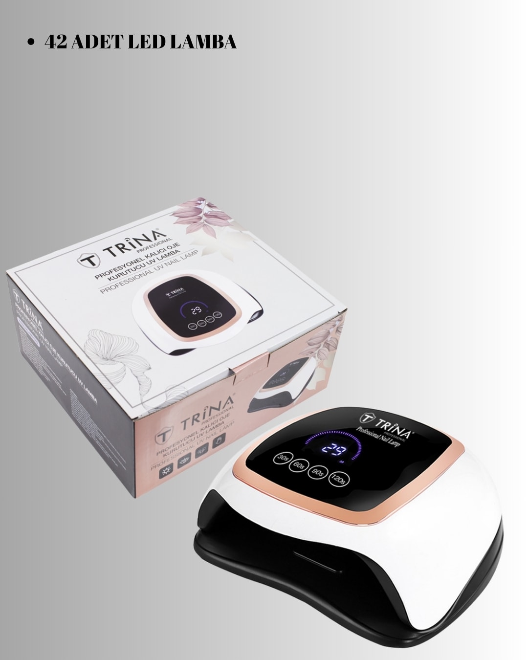 TRİNA PROFESYONEL KALICI OJE KURUTUCU UV LAMBA 002 