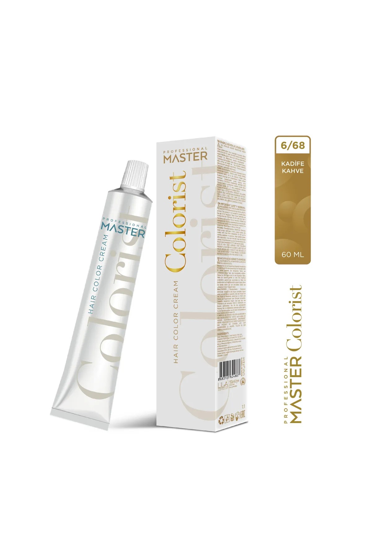 Master Colorist Tüp Boya 6.68 Kadife Kahve