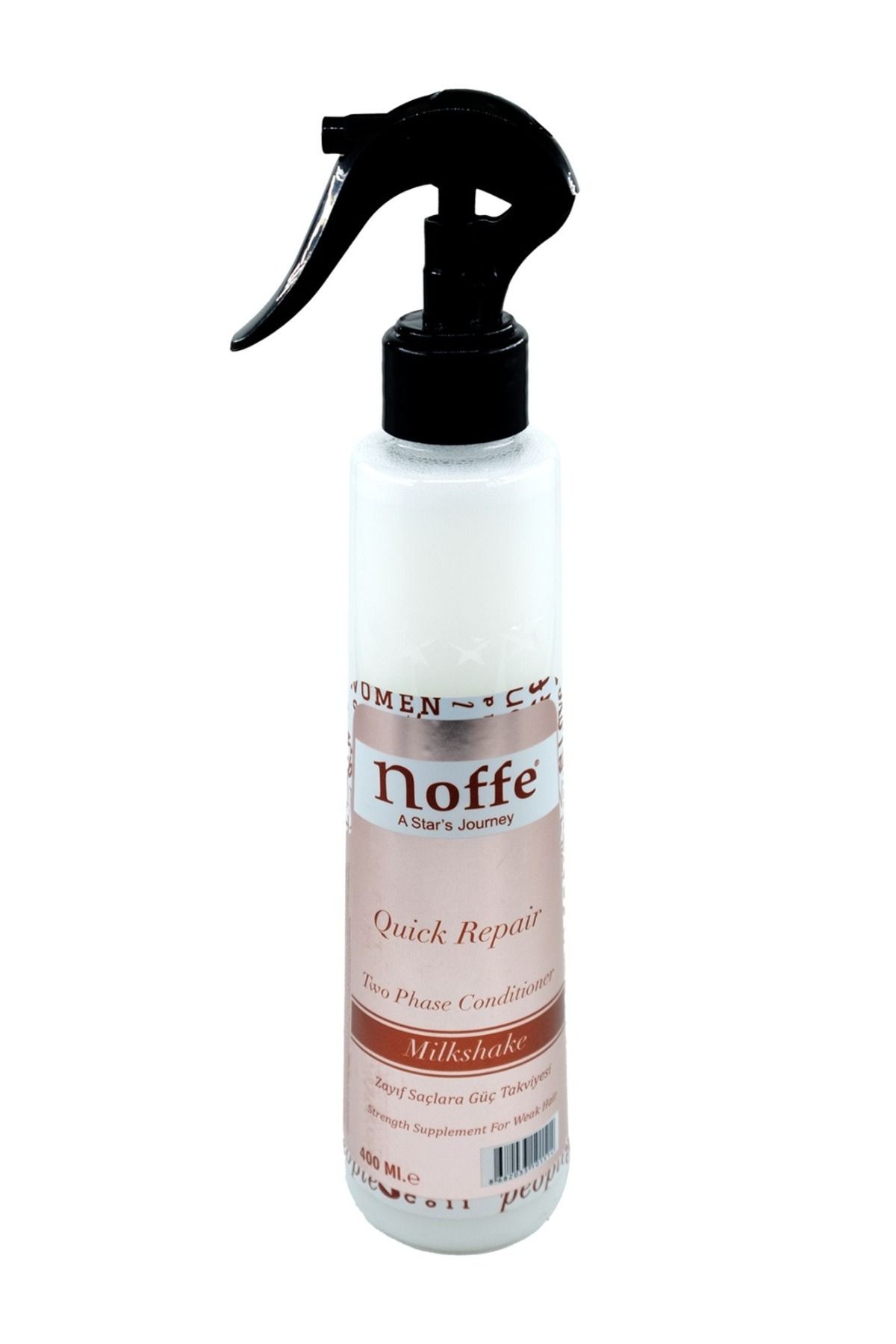 KERATİN SÜTÜ 400ML BAKIM & ŞEKİL & ONARIM & ELEKTRİKLENME ÖNLEYİCİ & NOFFE MİLK FÖN SUYU 400ML