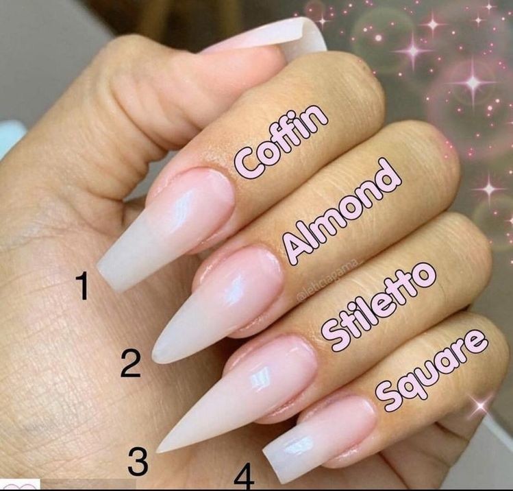 SOFT GEL TIPS MEDUIM COFFIN YRC-250
