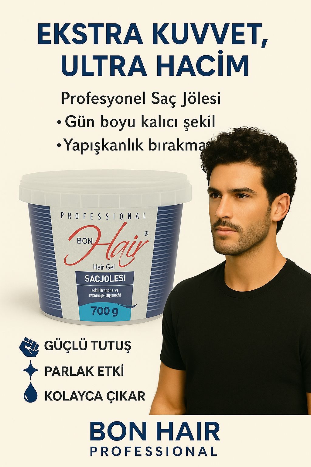 BONHAIR PROFESYONEL SAÇ JÖLESİ 700GR
