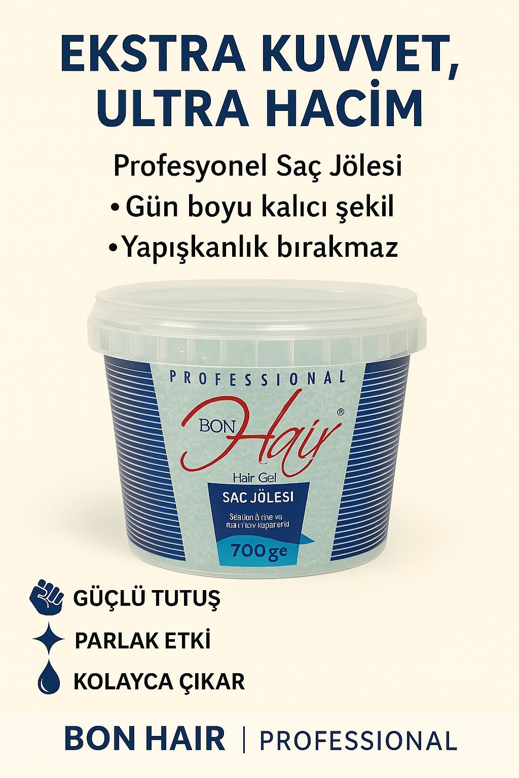 BONHAIR PROFESYONEL SAÇ JÖLESİ 700GR