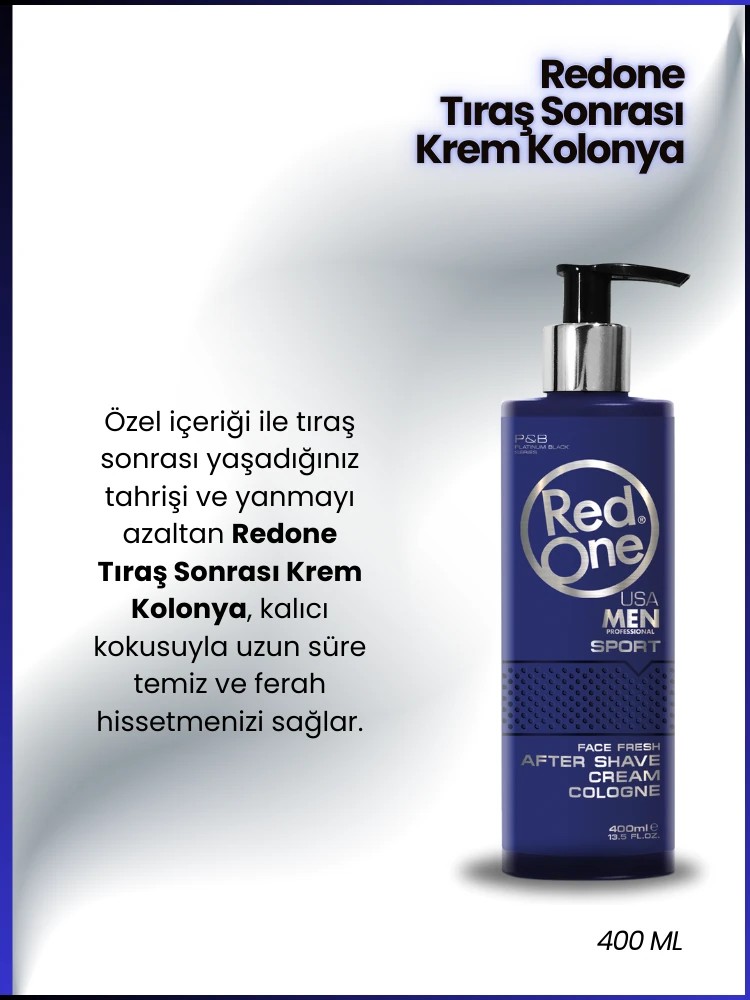 Redone Krem Kolonya Sport 400ML