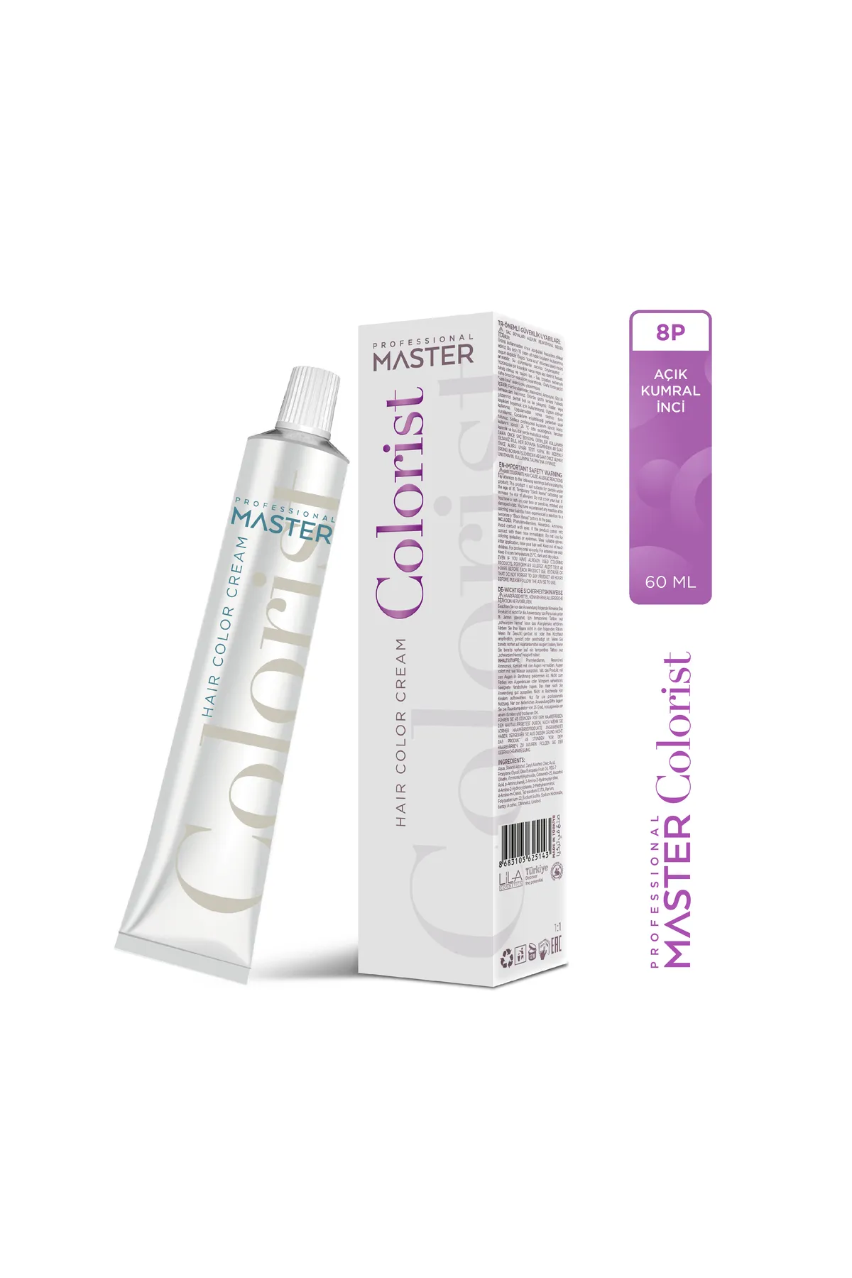 Master colorist Tüp Boya 8P Açık Kumral İnci