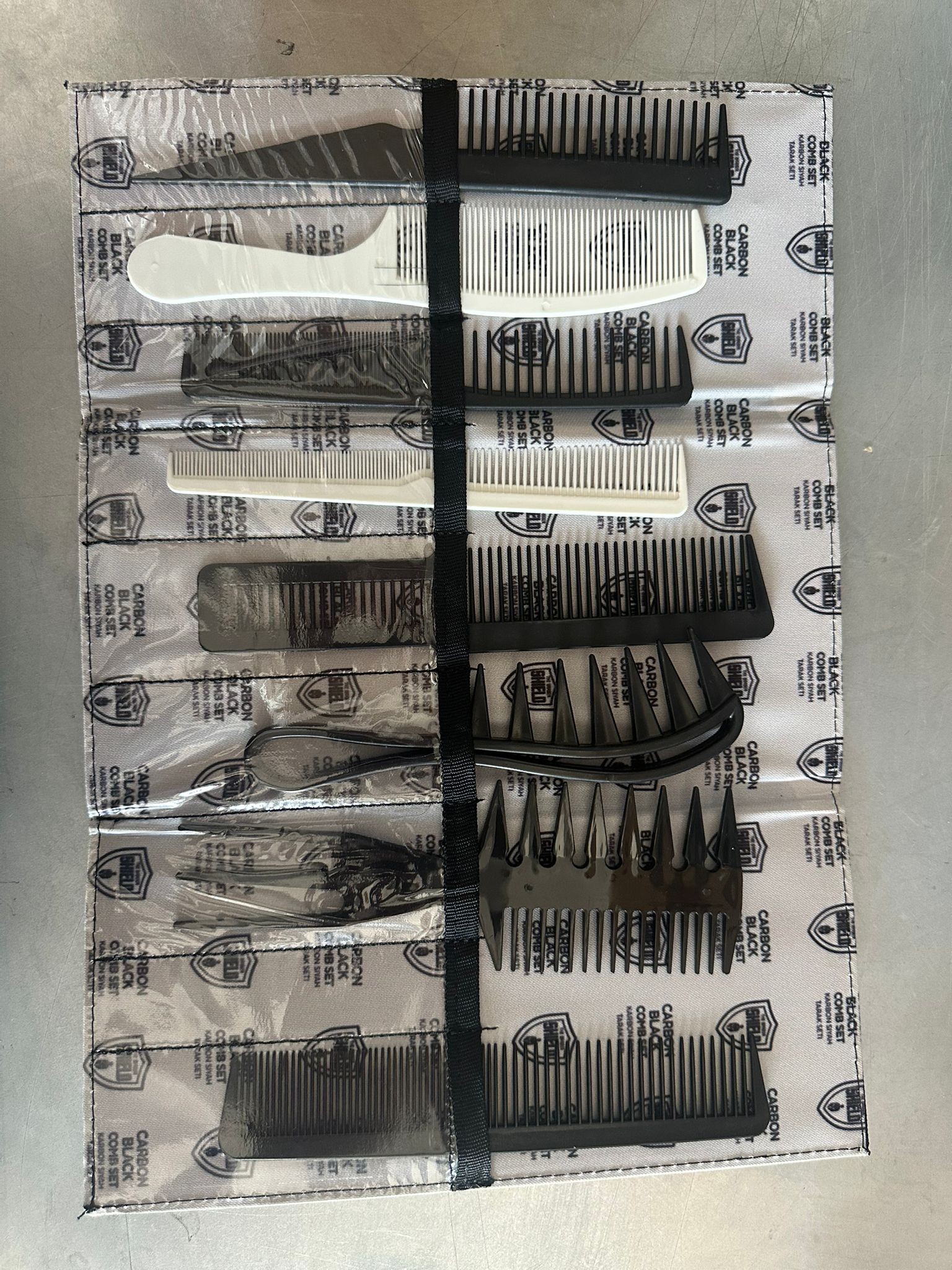 THE BARBER SHEILD BLACK KARBON TARAK SETI ( 7 ADET KARBON TARAK DAHİL)