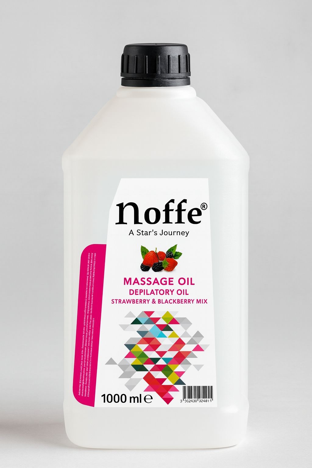 NOFFE ÇİLEK VE BÖĞÜTRLEN PROFESYONEL MASAJ / AĞDA TEMİZLEME YAĞI 