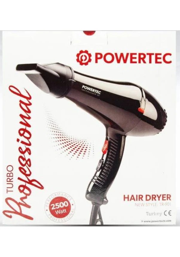 POWERTEC TR-901 PROFESYONEL FÖN MAKİNESİ