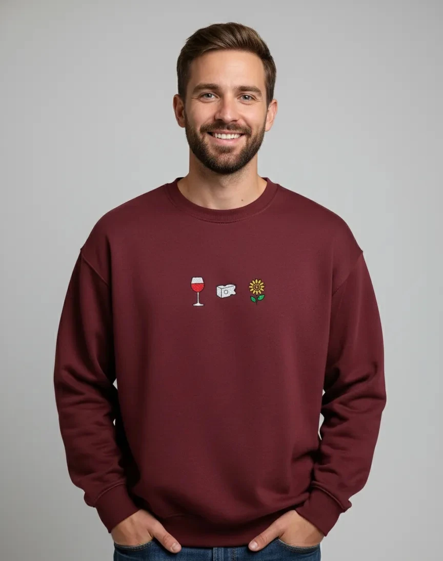 Trakya Sweatshirt Bordo
