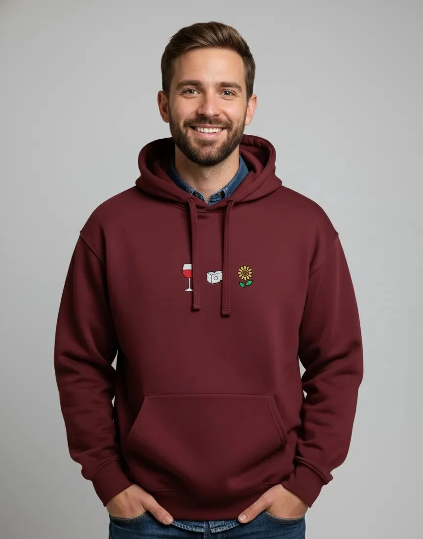 Trakya Hoodie Bordo