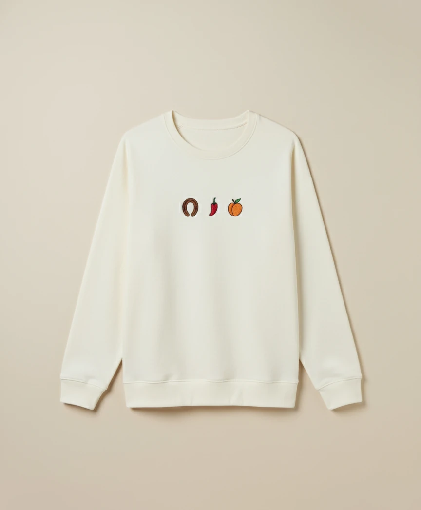 Anadolu Sweatshirt Ekru 